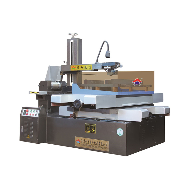 DK7763 AZ Four-Axis Simultan Simultan Stepper CNC Wire EDM Mesin Pemotongan Kecepatan Tinggi