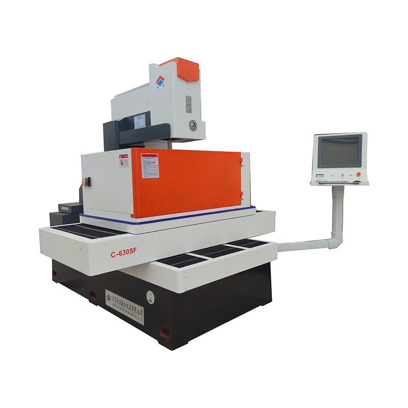 DK7763 （± 12 °） Pemrosesan 3D yang dapat beradaptasi tinggi Servo CNC WIRE EDM Mesin Pemotongan Kecepatan Menengah Terpadu Unit