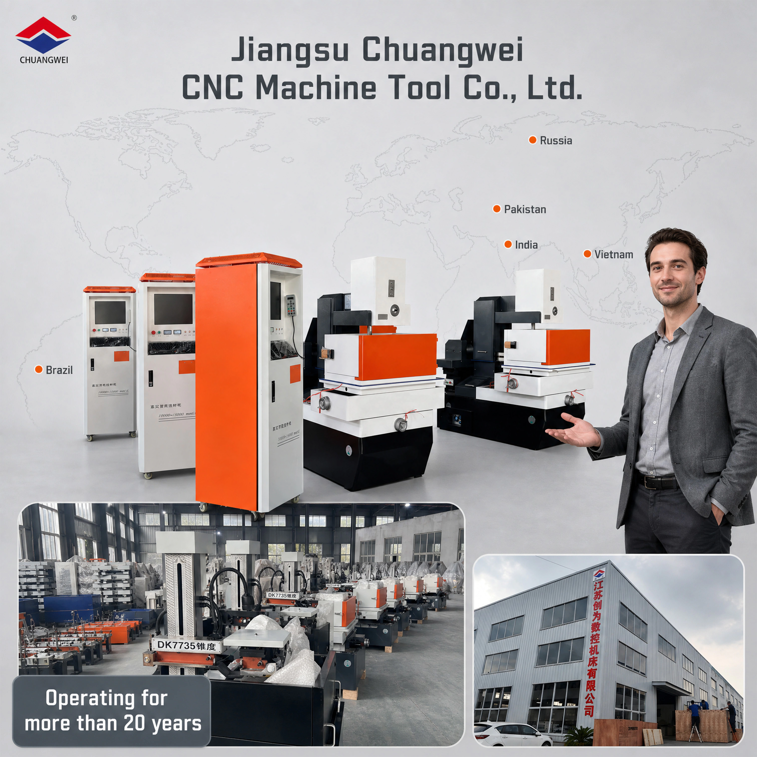 Mesin Pemotong Kawat CNC Seri DK77